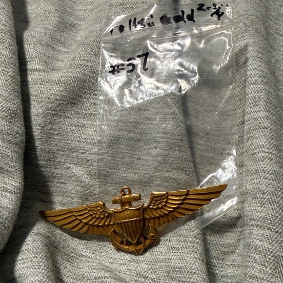 Gold Naval Wing Pin